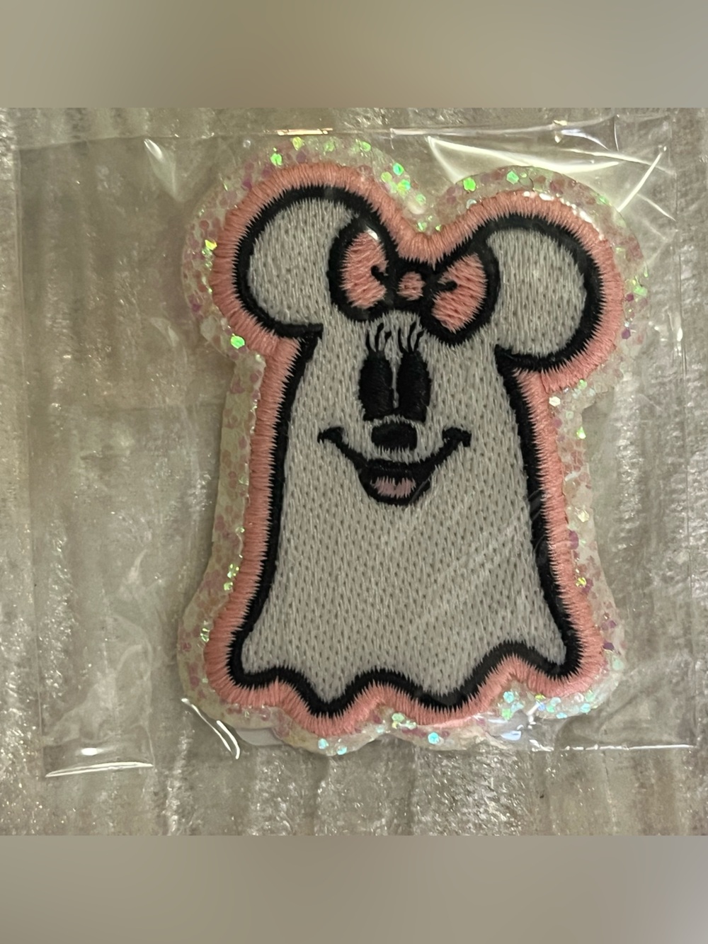 NWT Stoney Clover Lane Minnie Mouse Ghost Patch